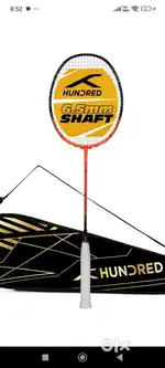 Flutter ff attack racket professional racket 10-15 days old no scratc