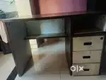 STUDY TABLE WITH 3 BIG DRAWERS