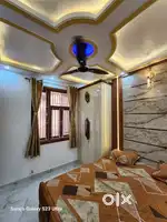 50 sq yards luxury flat with bike parking near Uttam Nagar loan availa