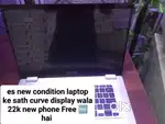 Asus laptop new condition  h es ka sath1 phone free wo 22k ayta h new