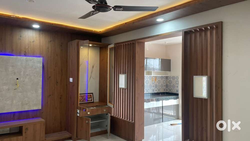 2BHK - Furnished with AC fitting in master Bed room, car parkin - 22K
