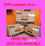 SONY 43 BOX TV 12999 ONWARDS COD GIFTS WARRANTY