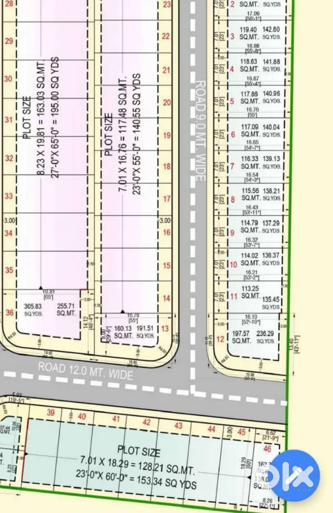 JDA Rera approved plot