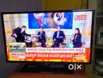 Samsung 40 inches LED TV with 2.1 home theatre  philips tape recorder