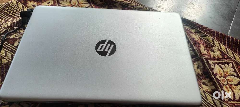 HP laptop silver