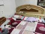 A good condition full size bed
