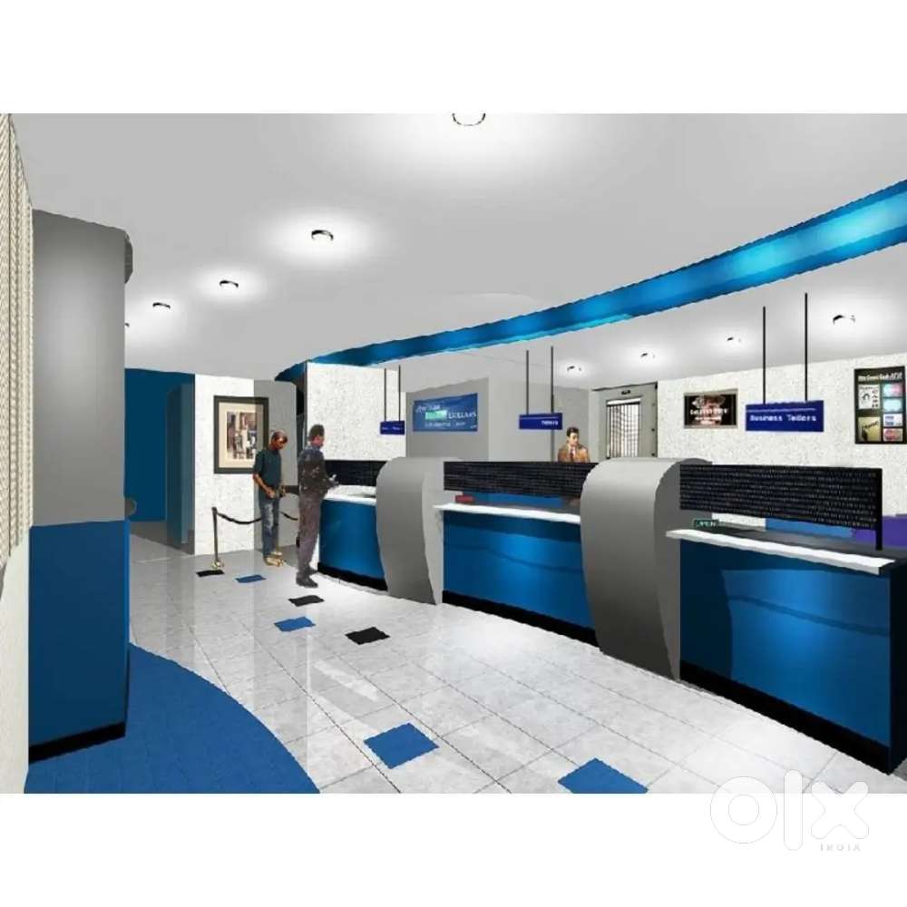 Wanted male/female counter staffs inside bank