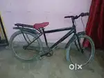 Black Gearless Cycle in Good Condition  Sturdy & Comfortable Ride