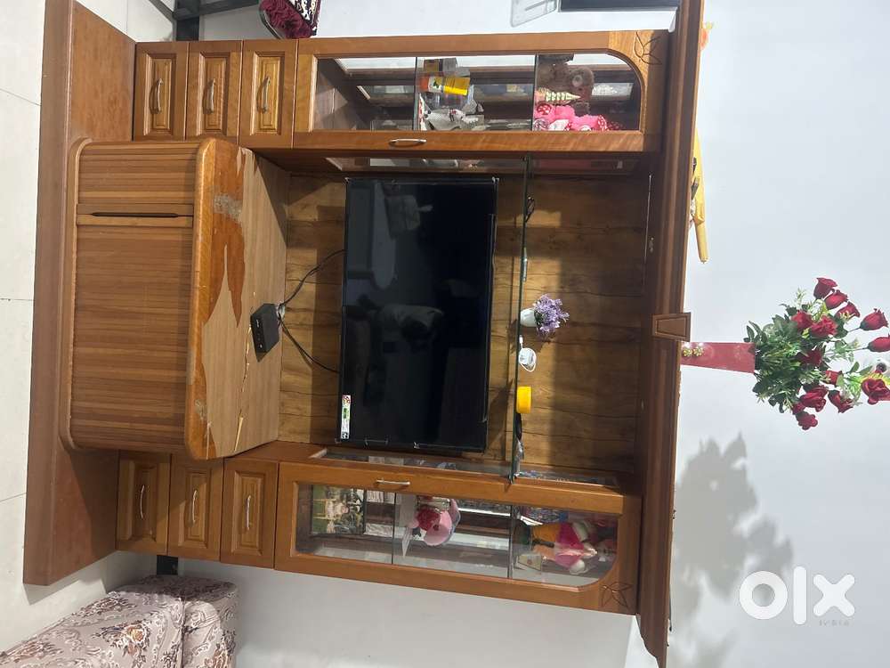 TV Rack Unit (Without TV) with Storage