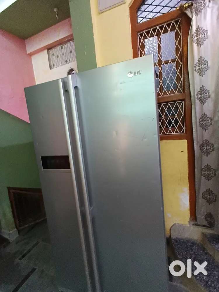 LG fridge side by side door