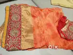 Orange saree