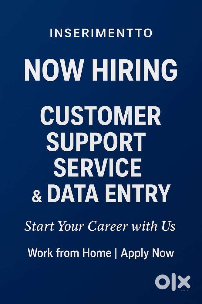 Work From Home Customer Support ExecutiveWork From Home Customer Suppo