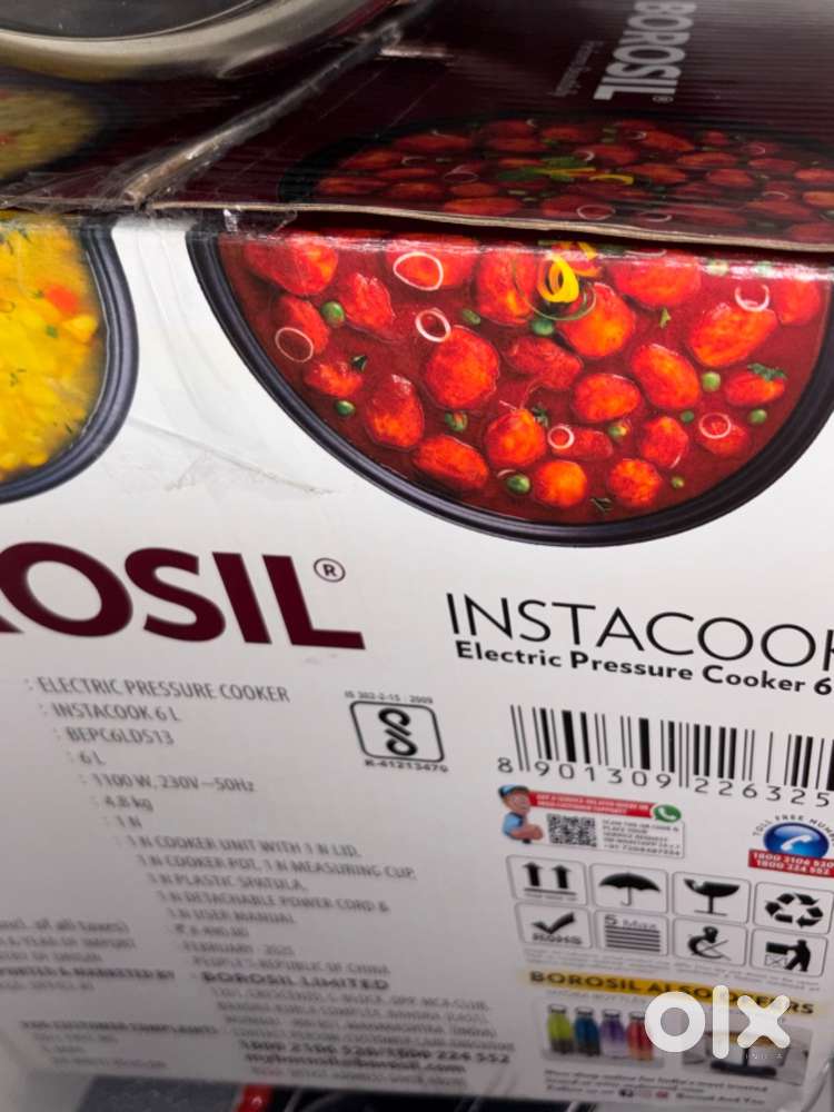 INSTACOOK Electric Pressure Cooker 6 L