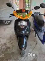 Activa scooty in black colour