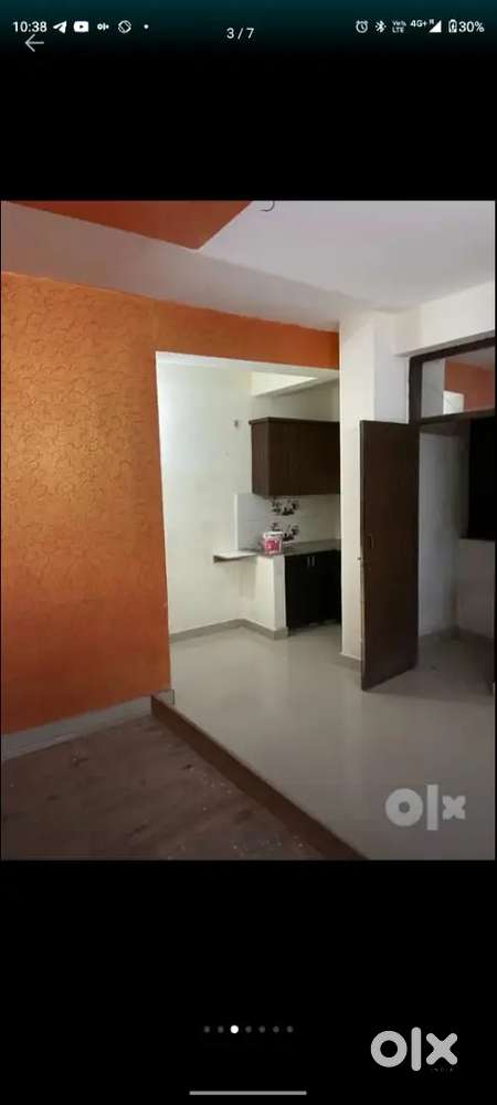 1rk studio apartment with double bed
