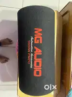 Bass tube for car with proper wiring and inbulit amplifier