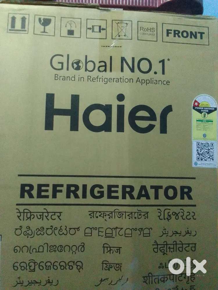 Iam having a  without opening boxed refrigerator it is good quality