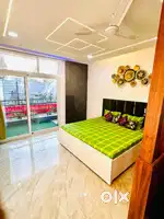 On road studio with big balcony at noida exension