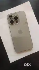 New iphone 15pro 256 gb  back glass broken