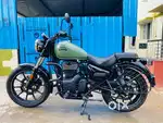 Stock -minted motorcycle with less ridden