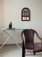 Iron box + ironing table + chair for sale