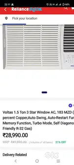 Voltas 1.5 AC