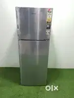 #035 Haier 250ltrs steel finish factory second fridge wit warranty