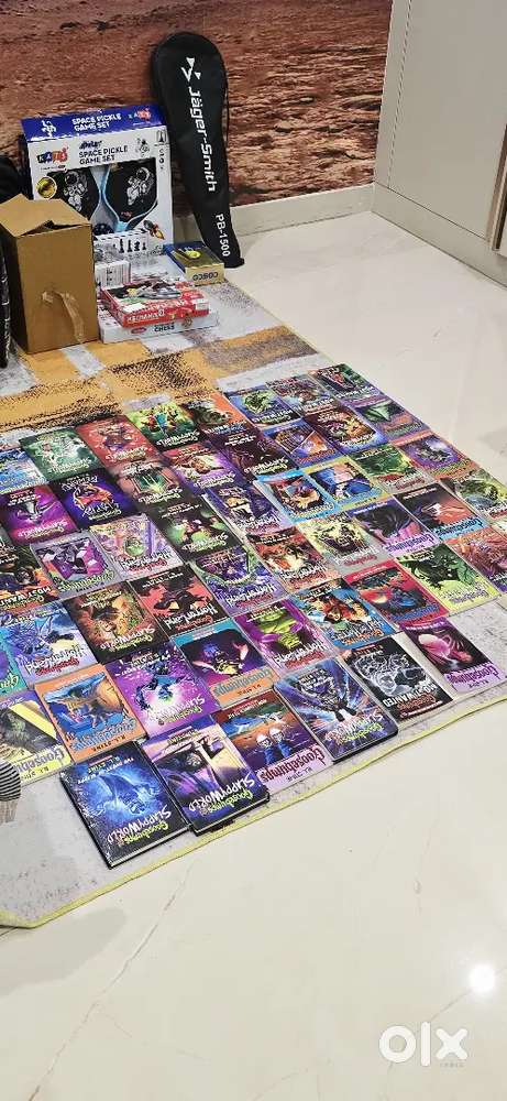 Goosebumps books collection