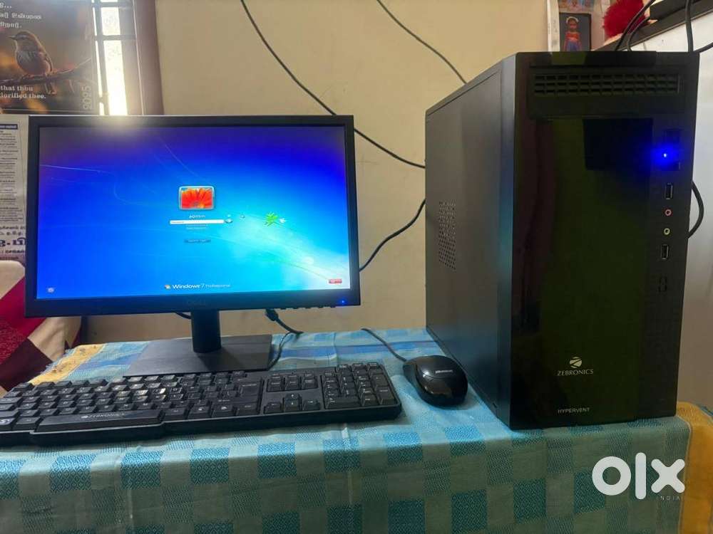 Complete Desktop Computer  Intel i3  8GB RAM  21Inch Dell Monitor