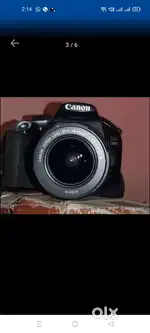 Canon camera 1300d kit lens 18-55