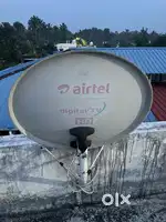 DTH airtel digital dish with set top box