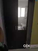 Wooden wardrobe