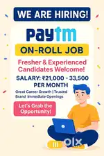 Paytm On Roll Job