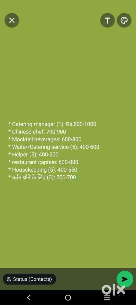 Hiring for restaurant kota rajasthan