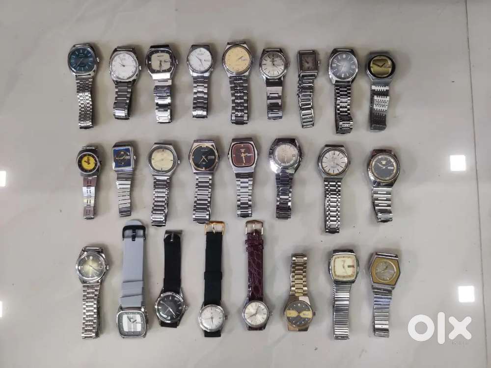 25 Vintage Automatic watch collection in Good Working conditions