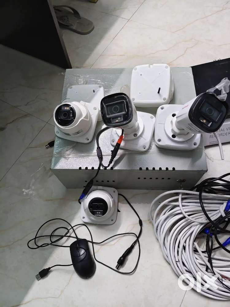 Security cameras complete set