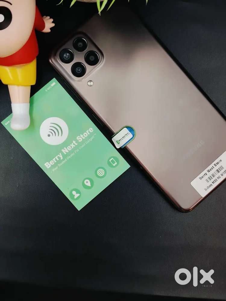 SAMSUNG GALAXY M33 5G 6/128GB - VERY GOOD CONDITION MOBILE WITH BILL.