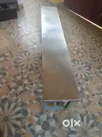Steel sitting bench