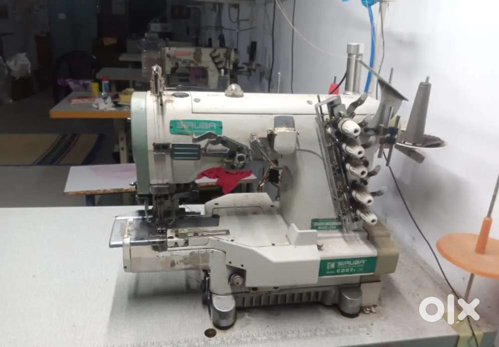 Siruba air flatlock ut puller machine
