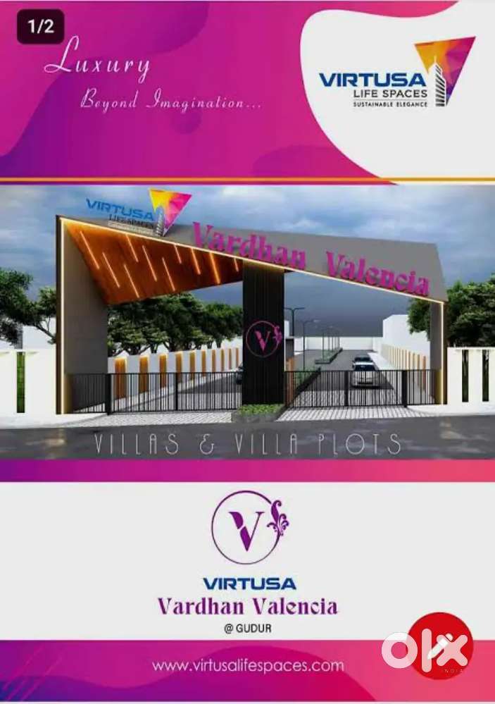 Villa Plots for sale with all amenities in Gudur