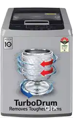 LG 6.5 KG Turbo Drum inverter technology washing machine
