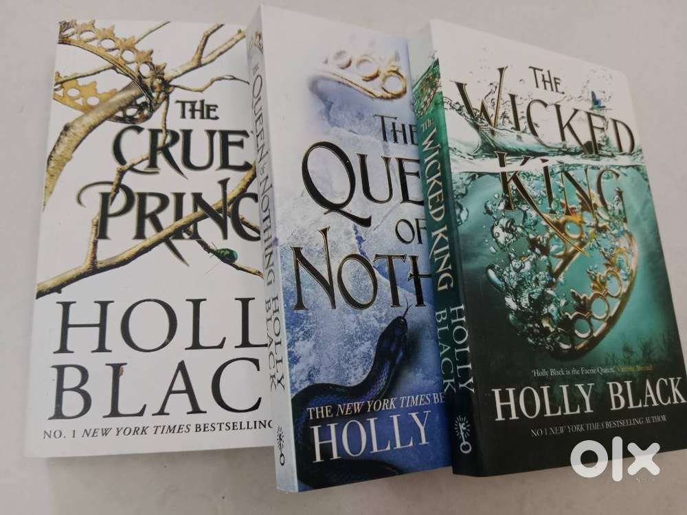 The Cruel Prince + Wicked King + Queen of Nothing – New Book Set.