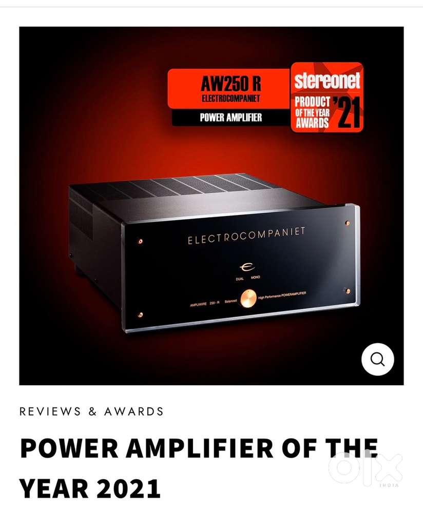 ELECTROCOMPANIET STEREO PRE & POWER AMP  NOT MCINTOSH KRELL B&w