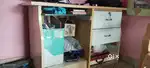 Office table with 2 draws