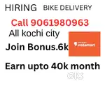 Hiring delivery boys instamart