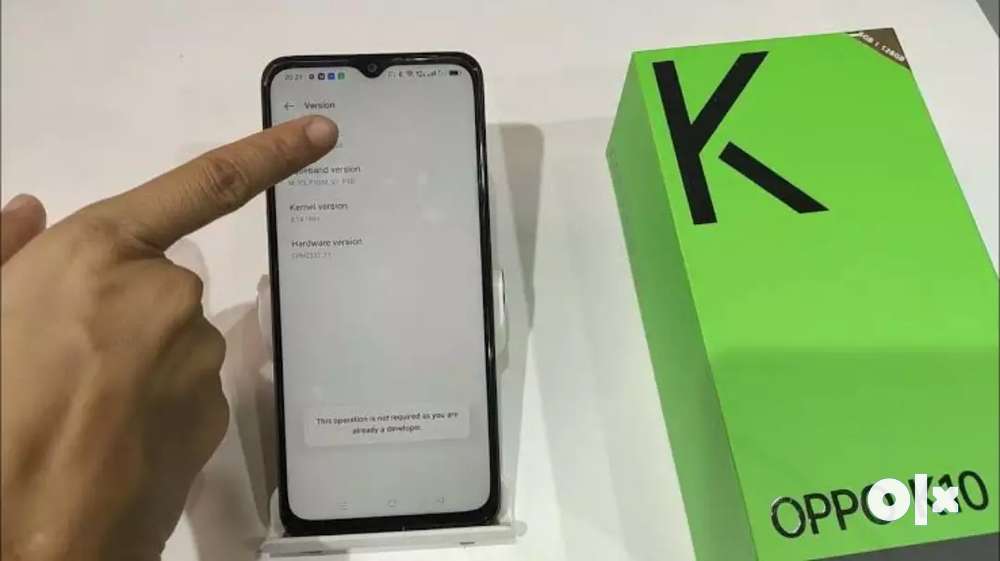 Oppo k10 available affordable price with one year warranty