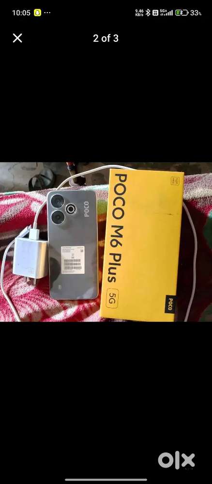 Poco m6 plus only one month old