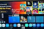 43 inch smart android frameless led tv with 600 live channel free