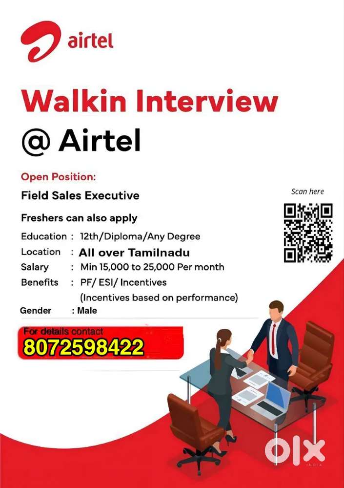Walking Field Sales Executive