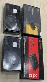 Deafbonce Midrange Speakers and JBL Component Speakers and Sony Amplif